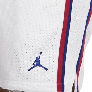 NIKE Air Jordan Sport DNA Mesh Shorts DJ0198-100 Jordan Spell Out Size LARGE